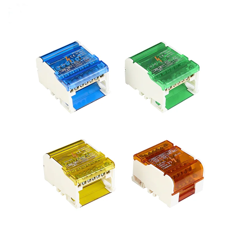 C01-407 125A Four Phase Distribution Block