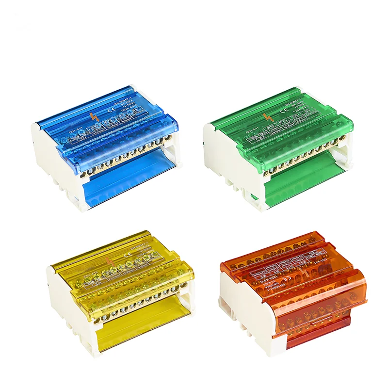 C01-411 125A Four Phase Distribution Block