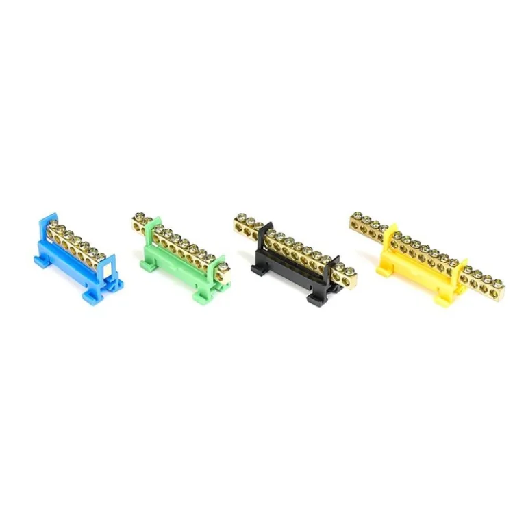A03  Neutral Bar Link Mounted With Din Rail
