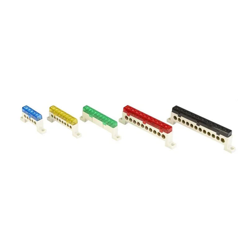 A10 Bridge Type  Netural Bar With Colorized Full Plastic Cover
