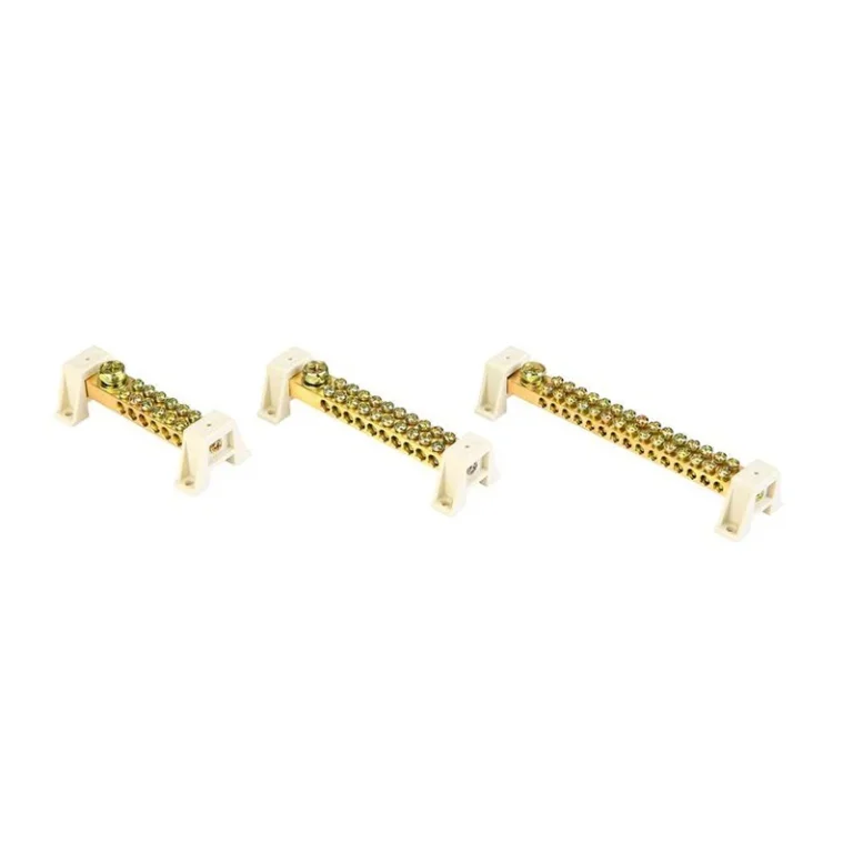 A24  Screw Terminal Neutral Bar with Grey Bracket