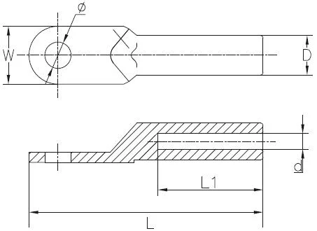 Aluminum lugs DL Terminals & lugs (4)
