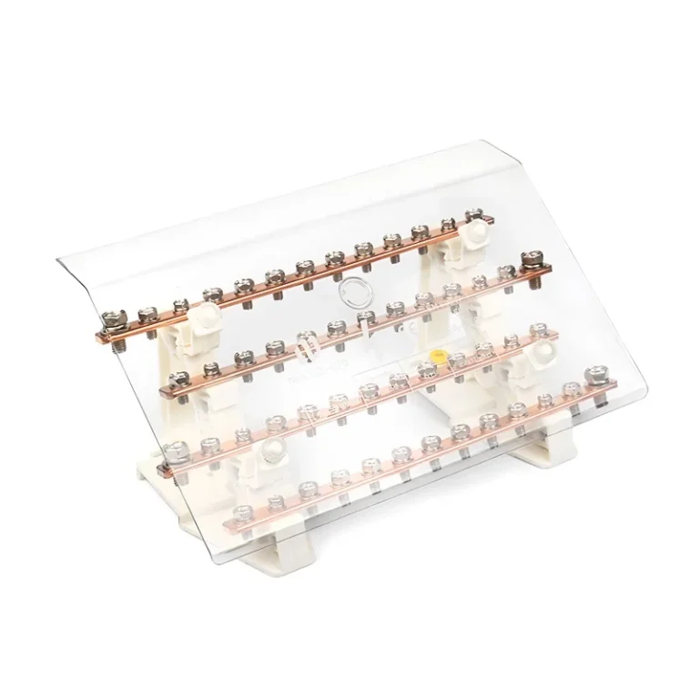 C02-160A Four Phase Electrical Block 160A With Transparent Cover